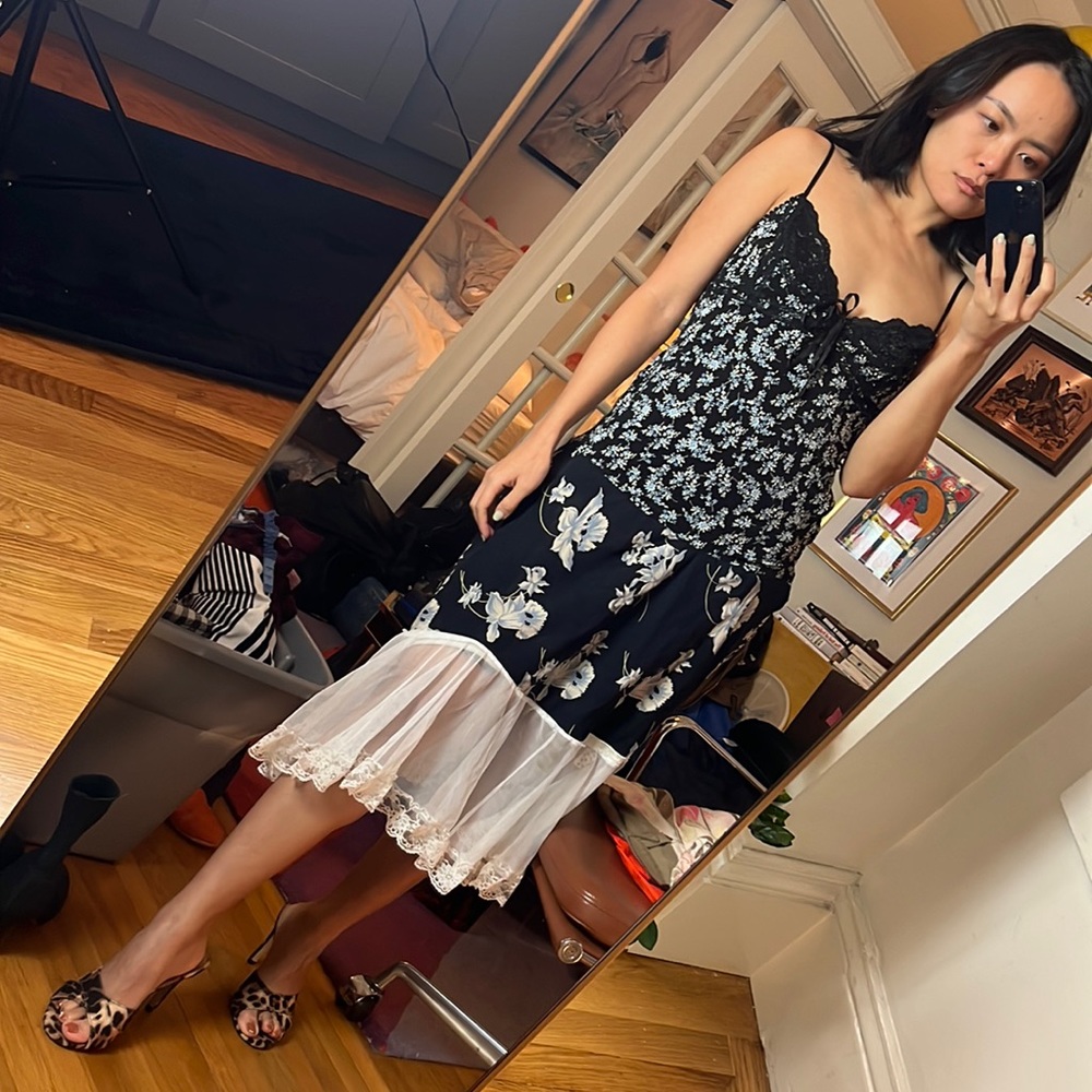 Y2k Floral Dress